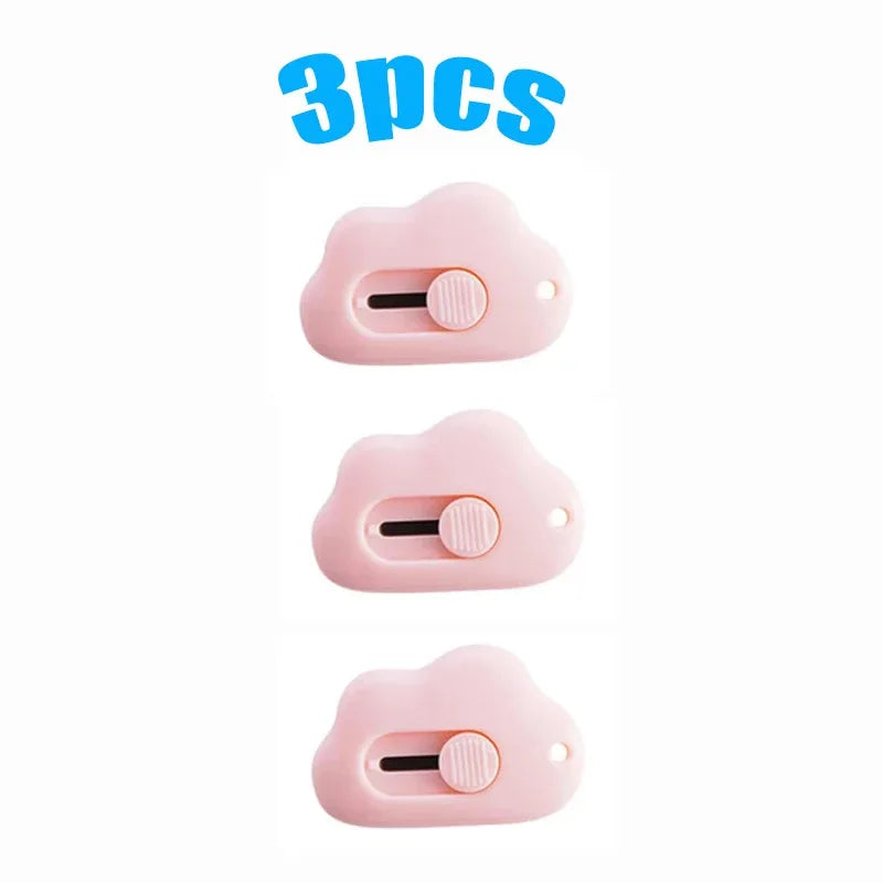 Cute Rabbit & Cloud Design Mini Utility Knife