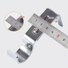 Adjustable Wall-Mounted Curtain Rod Brackets (Set of 2)