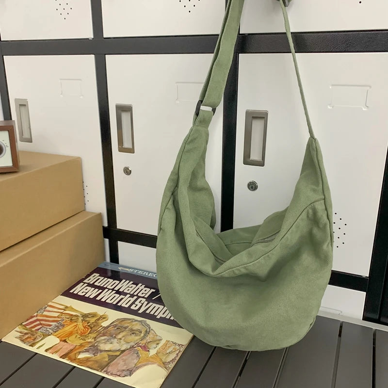 Bolso Cruzado de Lona para Mujer