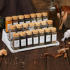 Glass Spice Jars with Bamboo Shaker Lids