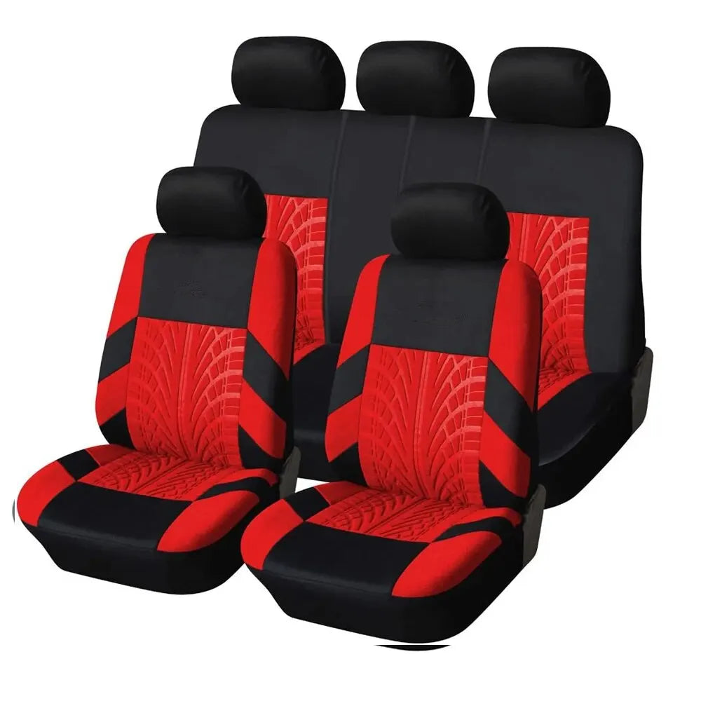 Universal Full Set Car Seat Covers - Front Split & Rear Bench