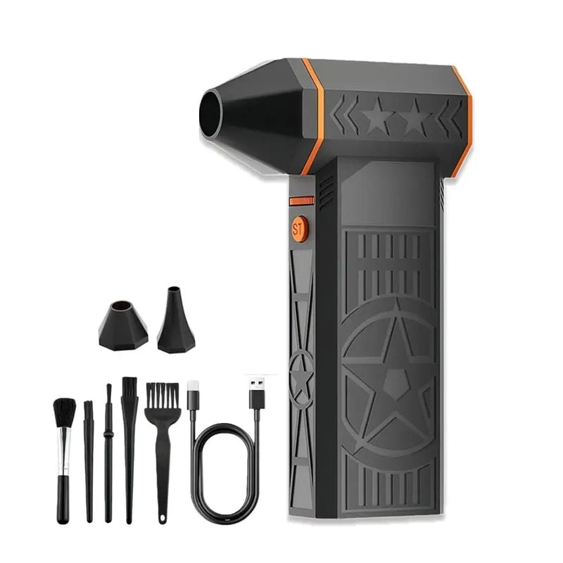 Cordless Electric Air Duster with LED Light