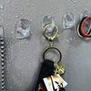 Clear Adhesive Wall Hooks