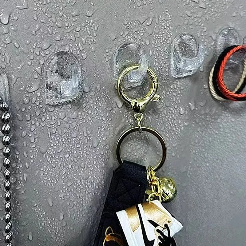 Clear Adhesive Wall Hooks