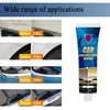 A tube of car scratch and swirl remover product with a purple label and silver cap.