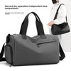 Versatile Travel Gym Bag with Wet/Dry Separation