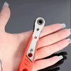 Compact 90-Degree Ratcheting Screwdriver Set with Bit Kit