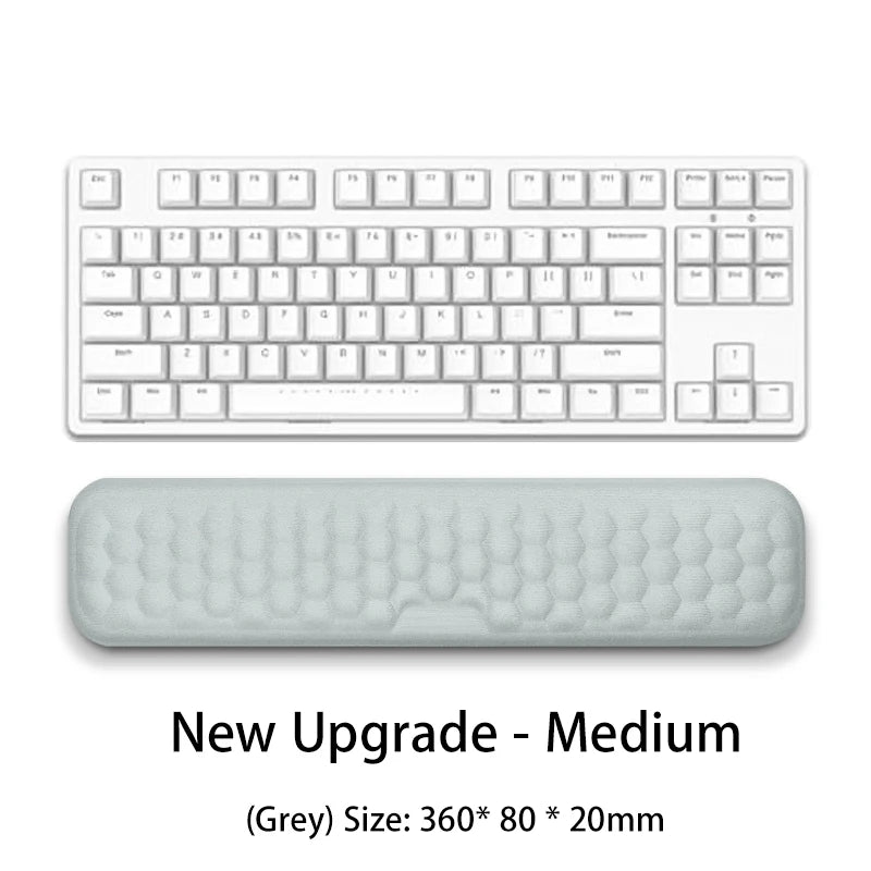 Ergonomic Keyboard & Mouse Pad with Wrist Rest