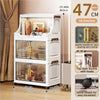 Foldable Double-Door Storage Cabinet