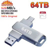 High-Speed USB 3.2 Flash Drive with Dual Type-C & USB Connectors