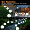 Solarbetriebene LED-Gartenlampe