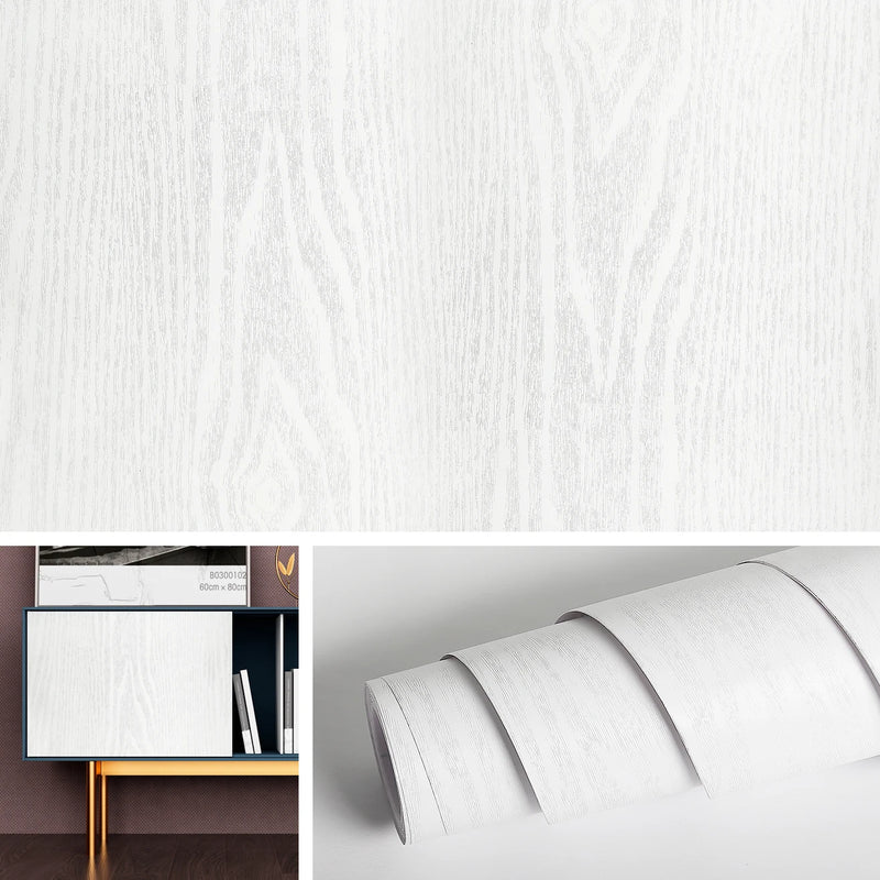Self-Adhesive Wood Grain PVC Wall & Furniture Wrap