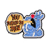 Just One More Chapter Enamel Pin for Book Lovers
