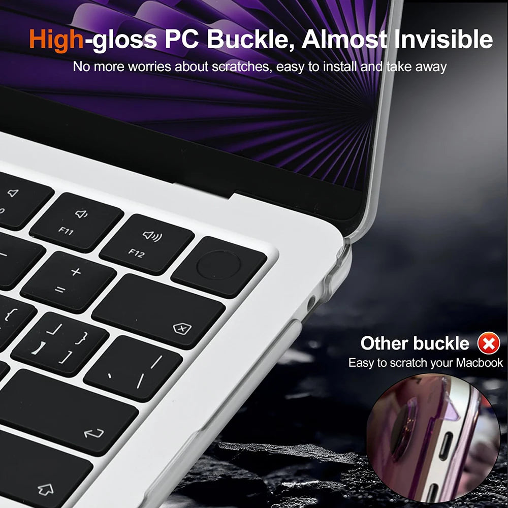 Ultra-Thin Matte Hard Shell Case for MacBook Air & Pro