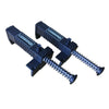 A black brick liner puller and wire drawer tool with a threaded end.