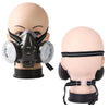 Reusable Half-Face Dust Respirator with Dual Filters