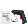 Cordless Electric Screwdriver Set for DIY and Repair