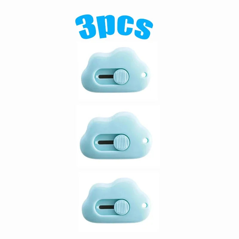 Cute Rabbit & Cloud Design Mini Utility Knife