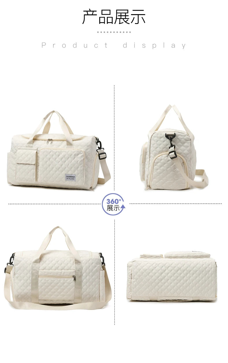 Large Capacity Casual Travel Tote Bag