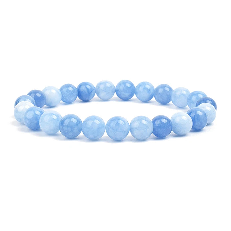 Armband aus Natursteinperlen