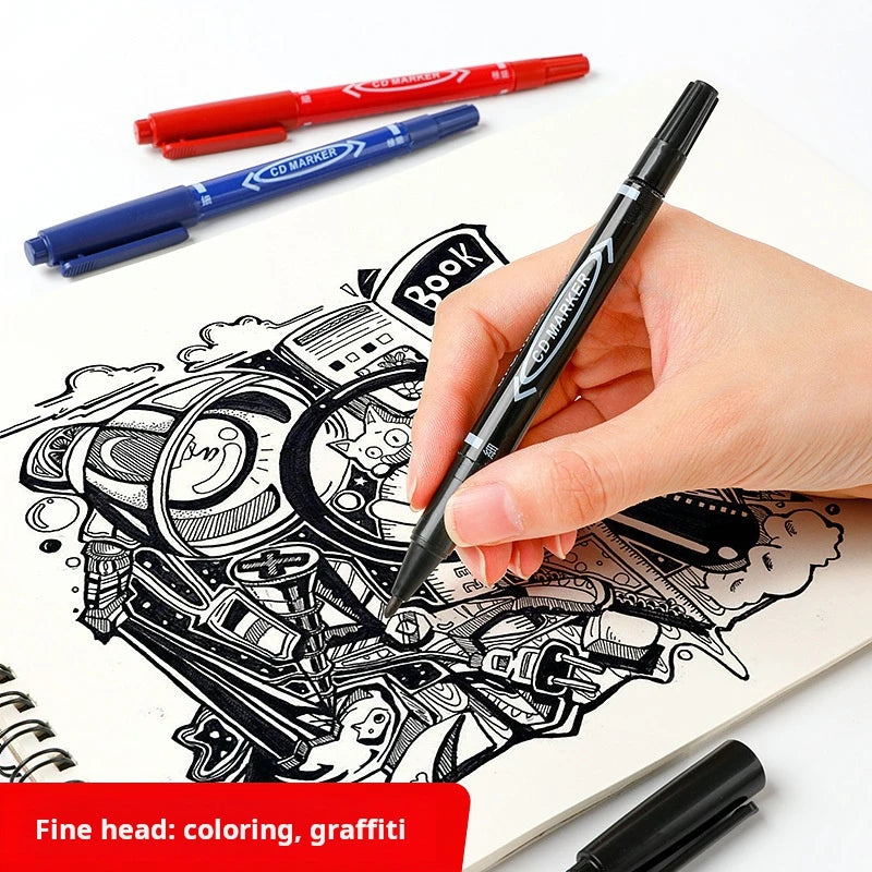 10-Piece Double-Ended Art Marker Set