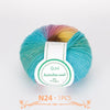Multicolor Gradient Wool Yarn for Knitting and Crochet
