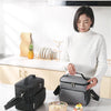 Insulated Thermal Shoulder Lunch Bag with Waterproof Lining