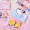 DIY Squishy Maker Kit with Silicone Molds – Cat, Paw, Bear & Donut Designs