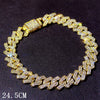 Iced-Out Cuban Link Anklet