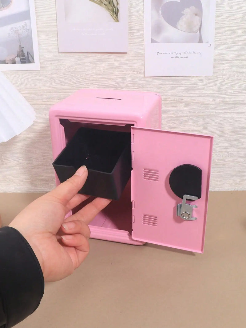 Compact Desktop Safe with Combination Lock