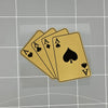 Poker Card Vinyl Decal for Motorcycles & Cars