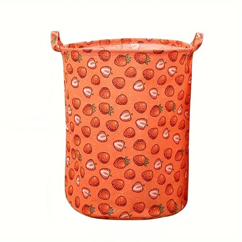 Foldable Fabric Laundry Basket with Handles