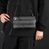 Vintage Style Crossbody Chest Bag for Men – Compact Nylon Shoulder Pack
