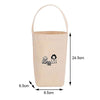 Sac Tote en Toile pour Bouteille