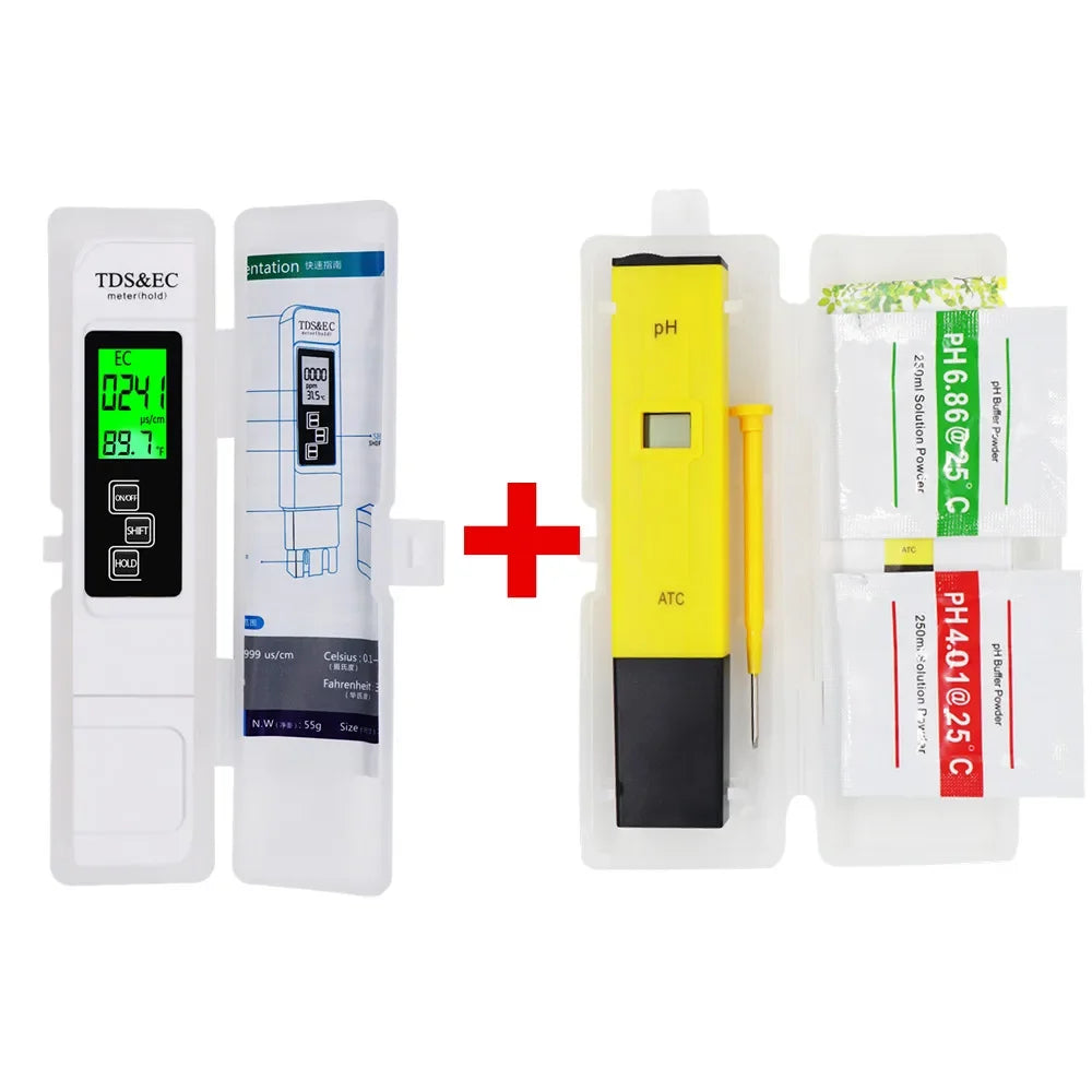 3-in-1 Digital TDS/EC/Temperature Water Quality Tester Pen