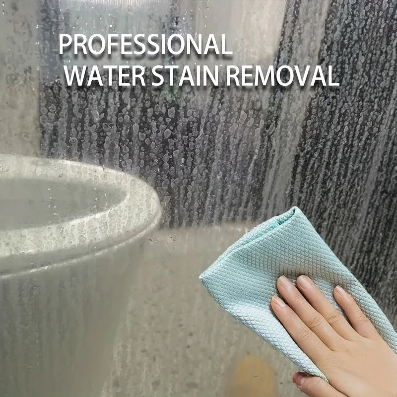 Streak-Free Glass Cleaning Cloths (Set of 3)