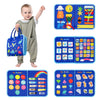 Montessori Busy Board – Dinosaur-Themed Sensory Learning Toy for Toddlers