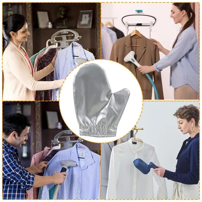 Steam-Protection Glove for Ironing and Garment Care