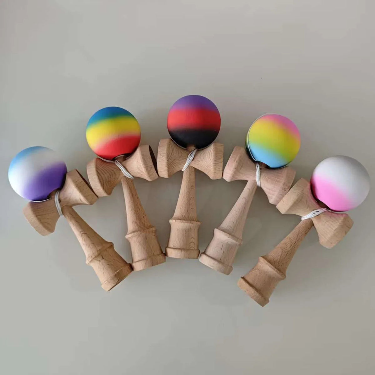 Graffiti Kendama Skill Toy for Balance and Coordination Training