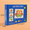 Wooden Shape & Color Mosaic Puzzle Set for Kids