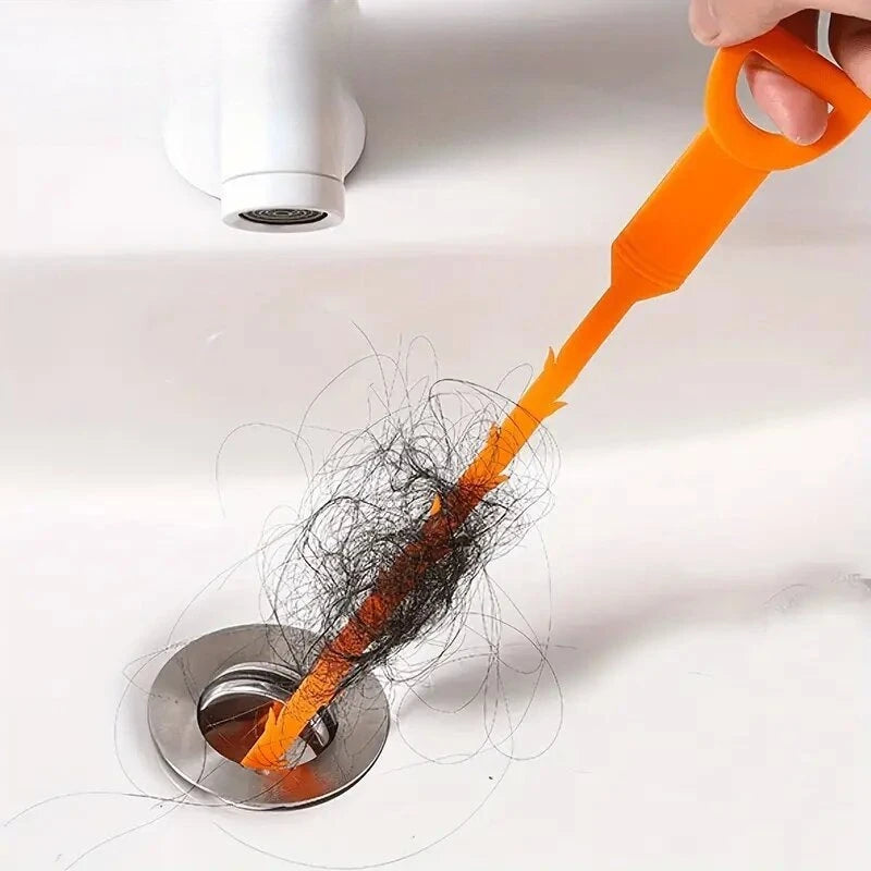 Flexible Drain Cleaning Snake for Shower and Sink Clogs