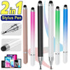 2-in-1 Universal Stylus Pen for Touch Screens
