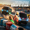 1:64 Scale 4WD Stunt RC Drift Car with Rechargeable Battery