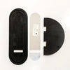 Arched Wall Shelf with Mirror — Modern Geometric Design