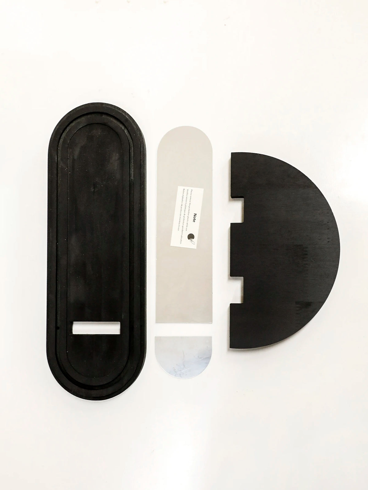 Arched Wall Shelf with Mirror — Modern Geometric Design