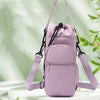 Insulated Water Bottle Carrier Bag with Phone Pocket