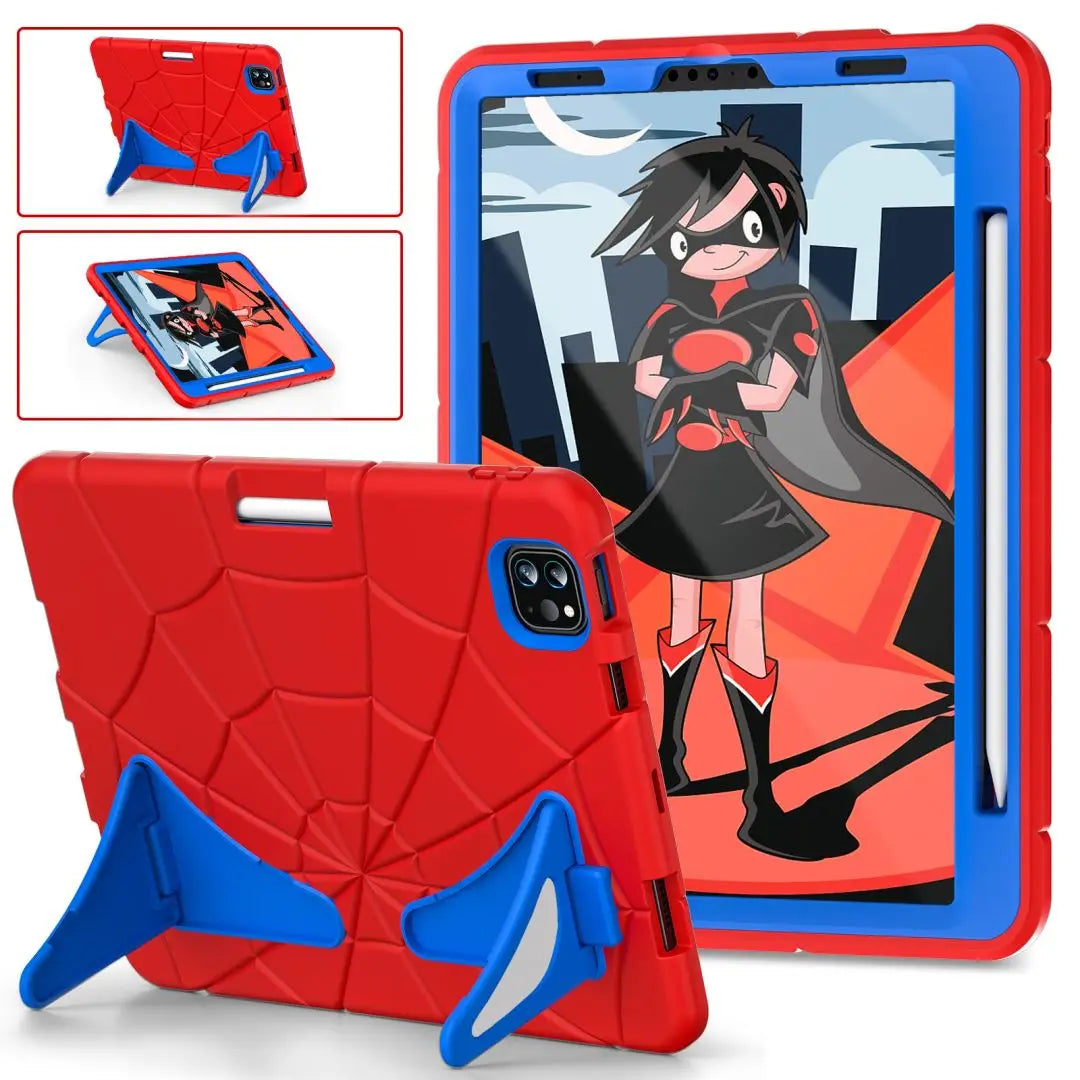 Rugged Shockproof iPad Case with Stand
