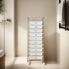 10-Drawer Rolling Storage Cart