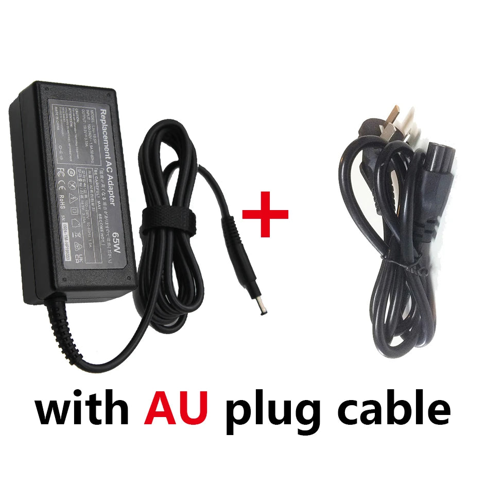 65W Laptop Charger for HP Envy and Pavilion (19.5V 3.33A)
