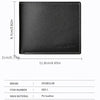 Slim PU Leather Folding Wallet with Card Holder